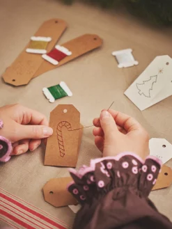 DIY-sæt Mærkater Med Broderi