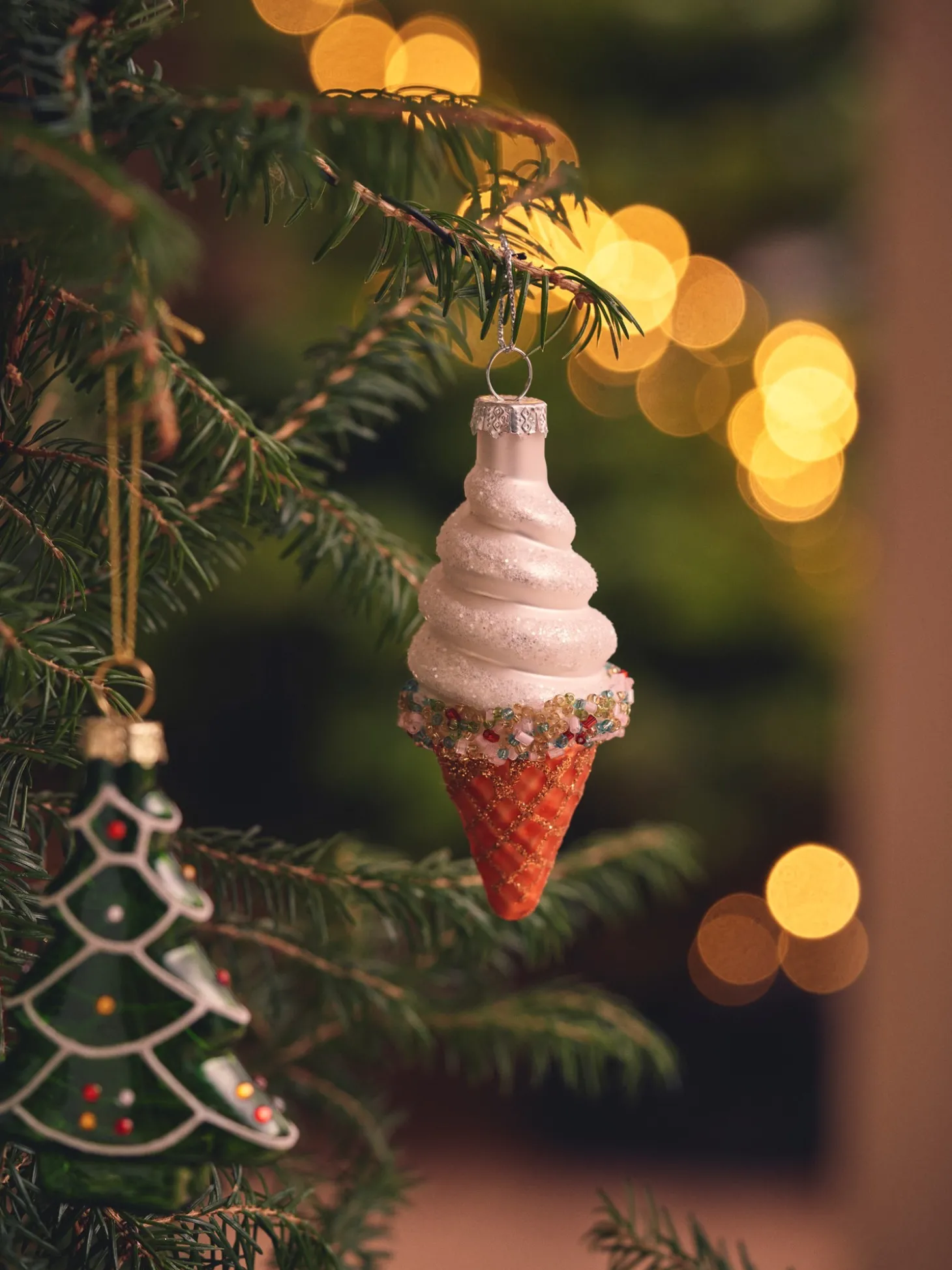 Juleophæng Med Is