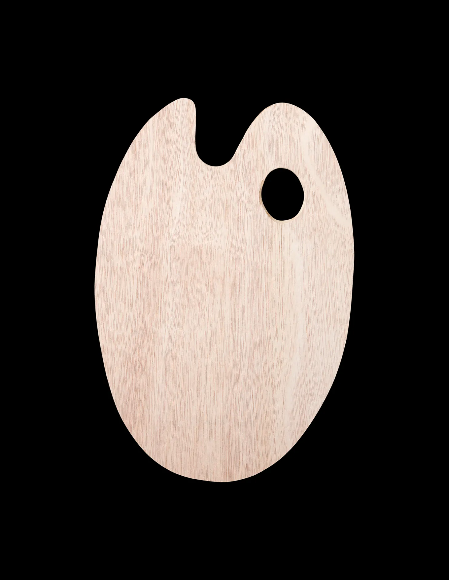 Malerpalette I Træ