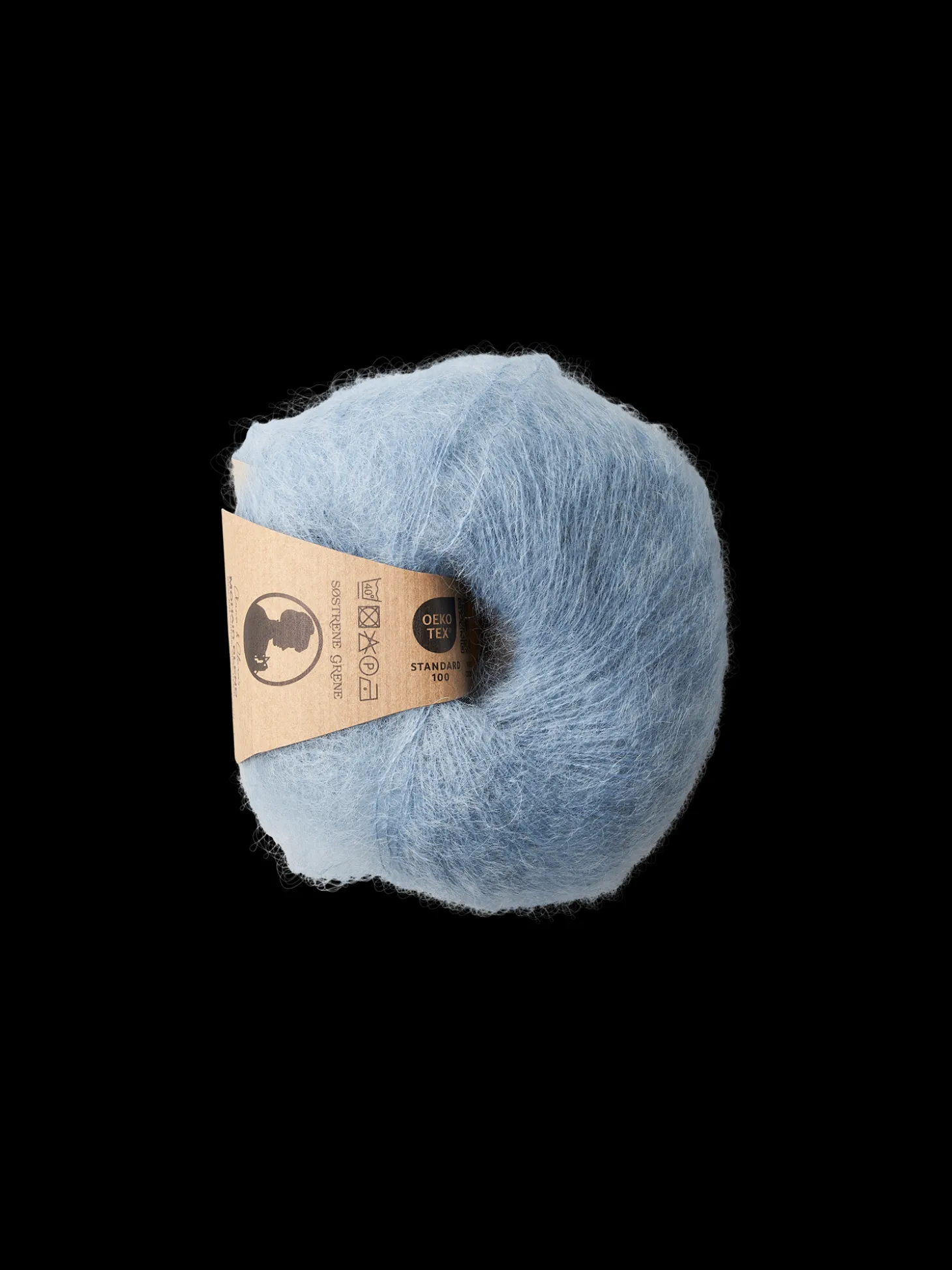 Mohairgarn Med Nylon