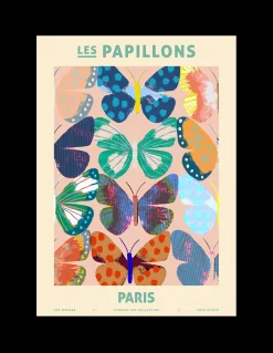 Plakat Les Papillons - Paris 50 X 70