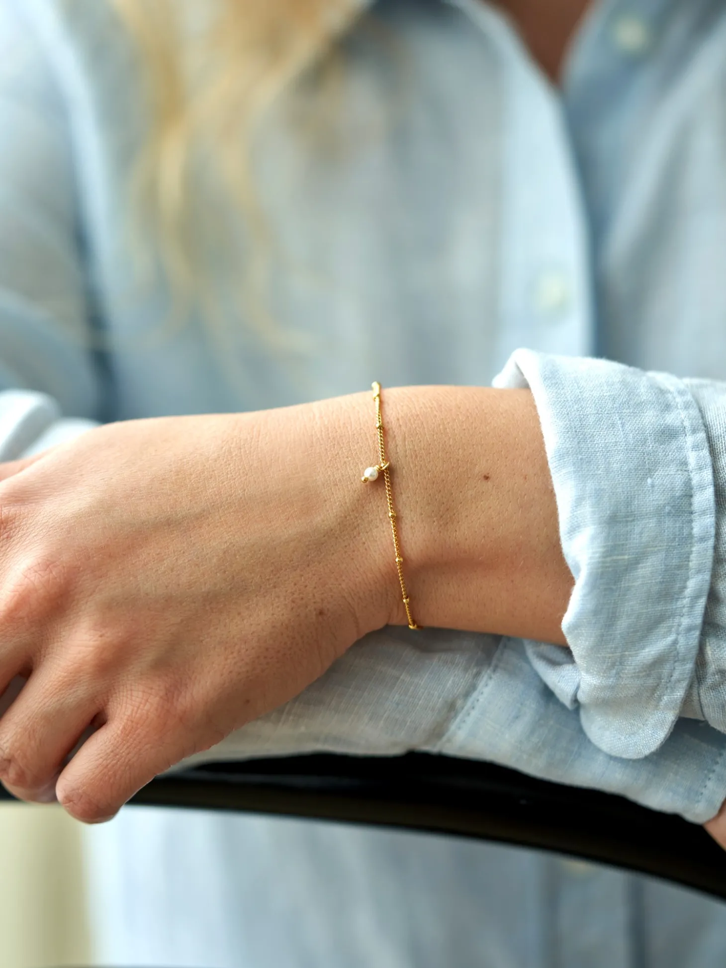 Simple Pearl-armbånd